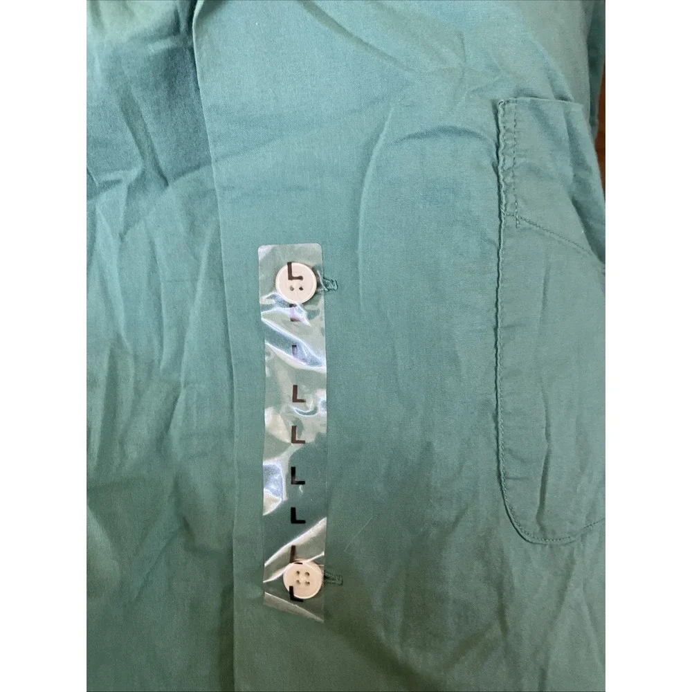 NWOT Polo Ralph Lauren GREEN Short Sleeve Classic Fit CAMP Shirt Purple Pony